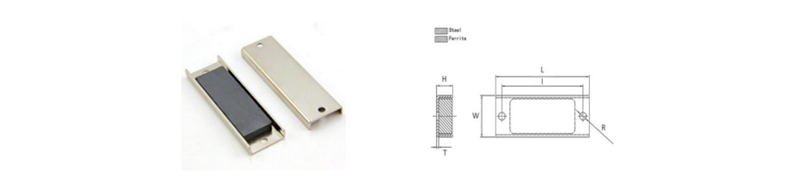 Ferrite U-Channel Magnets